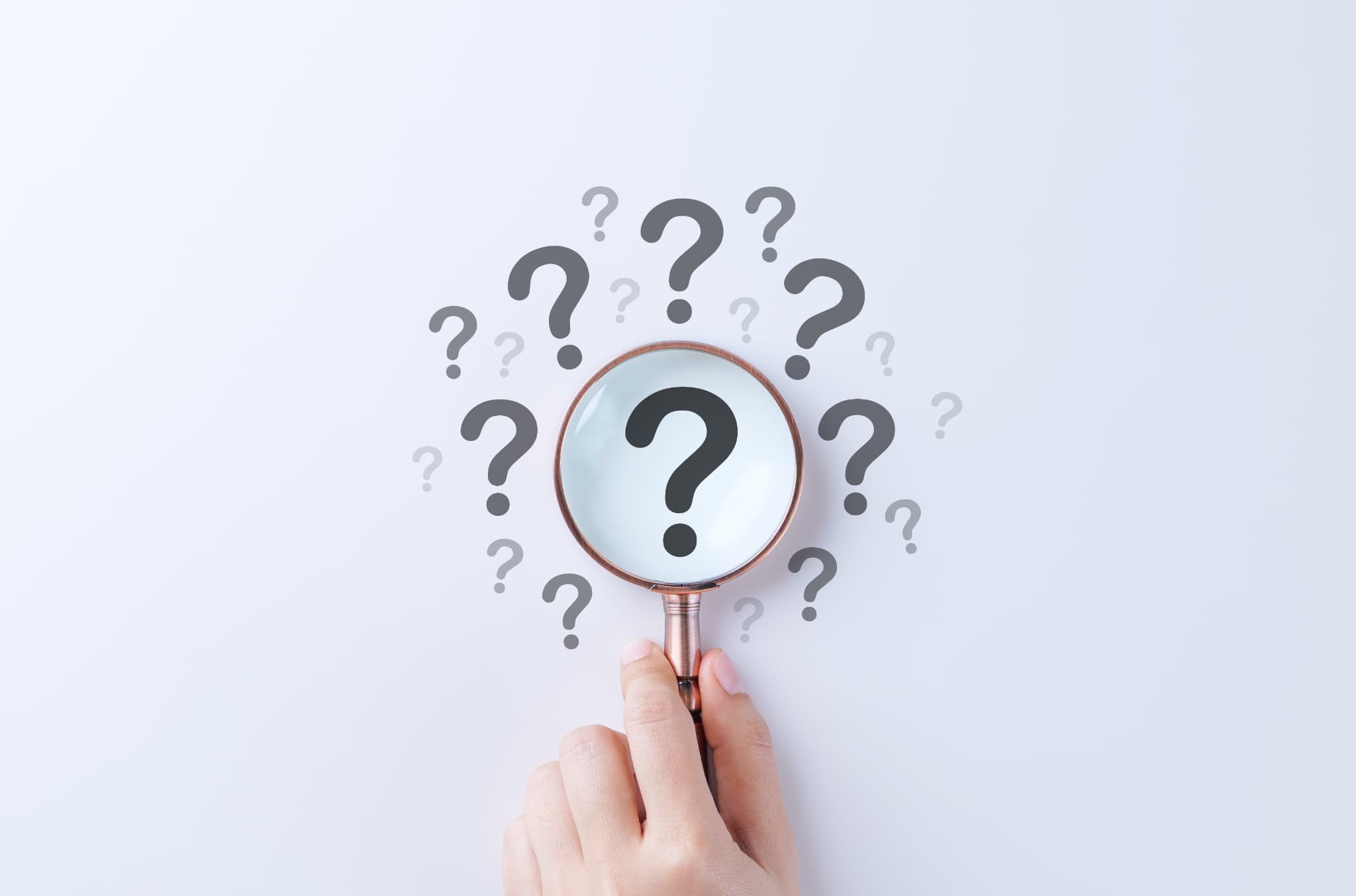 なぜか疑問をもつイメージ