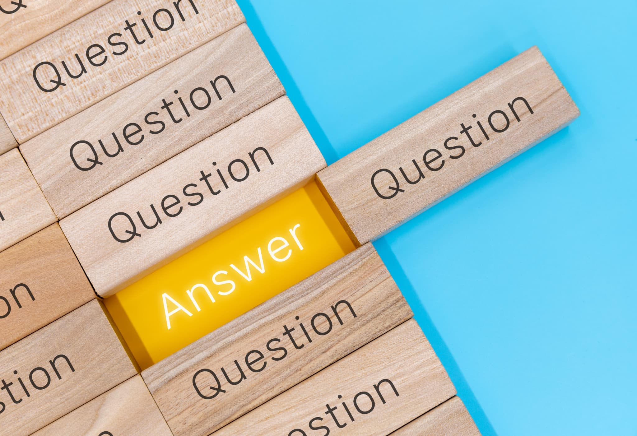 疑問に対する答えのイメージ