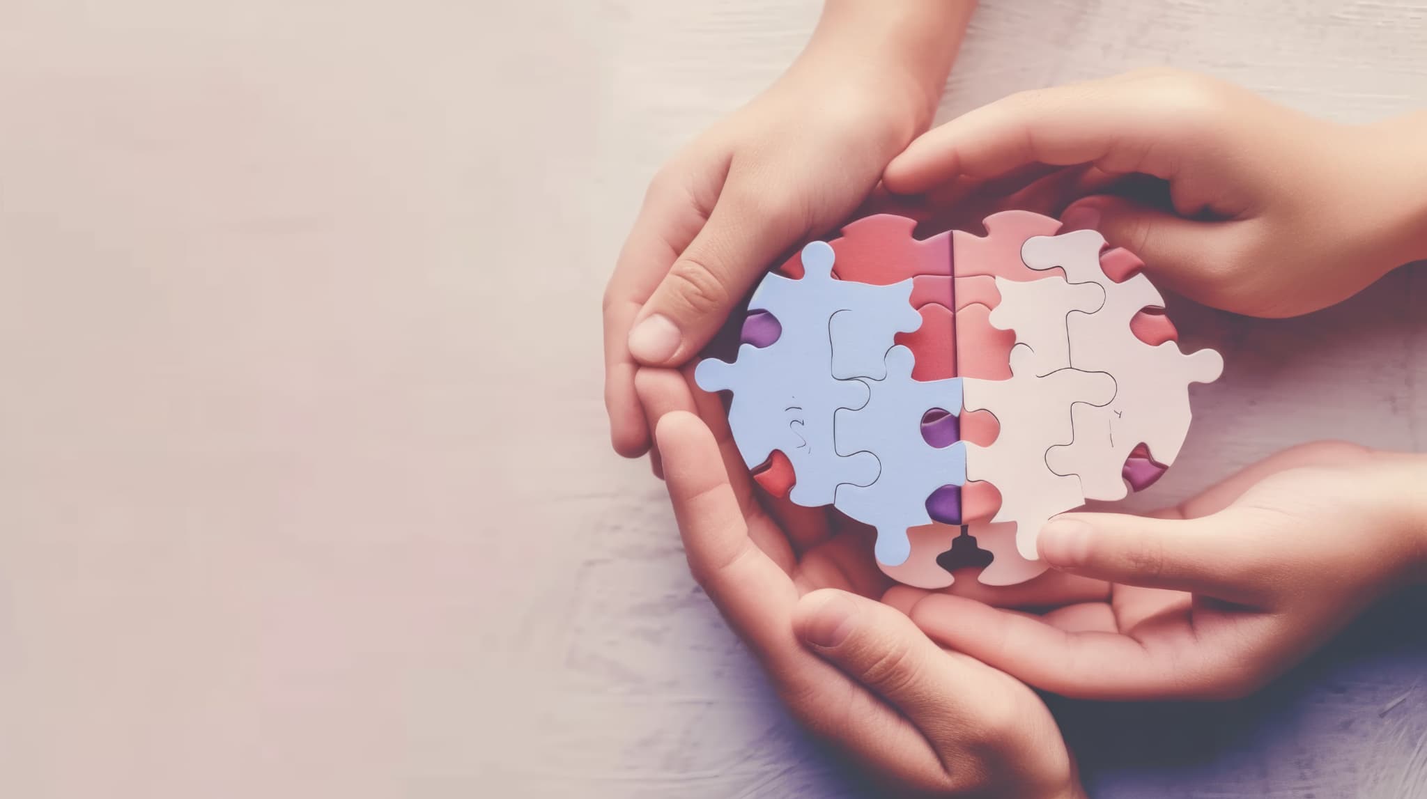 若年性認知症の脳のイメージ