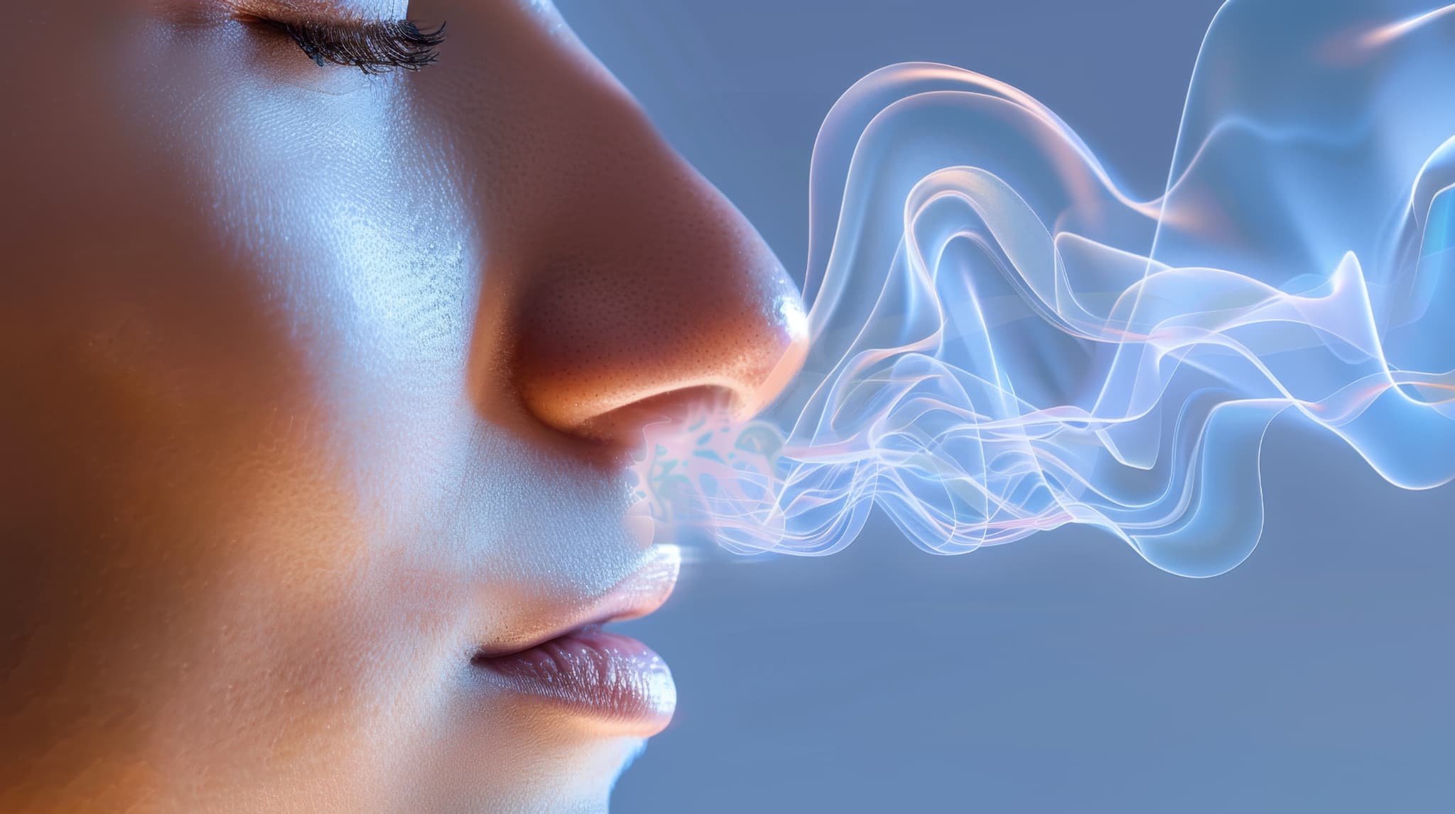 鼻呼吸のイメージ