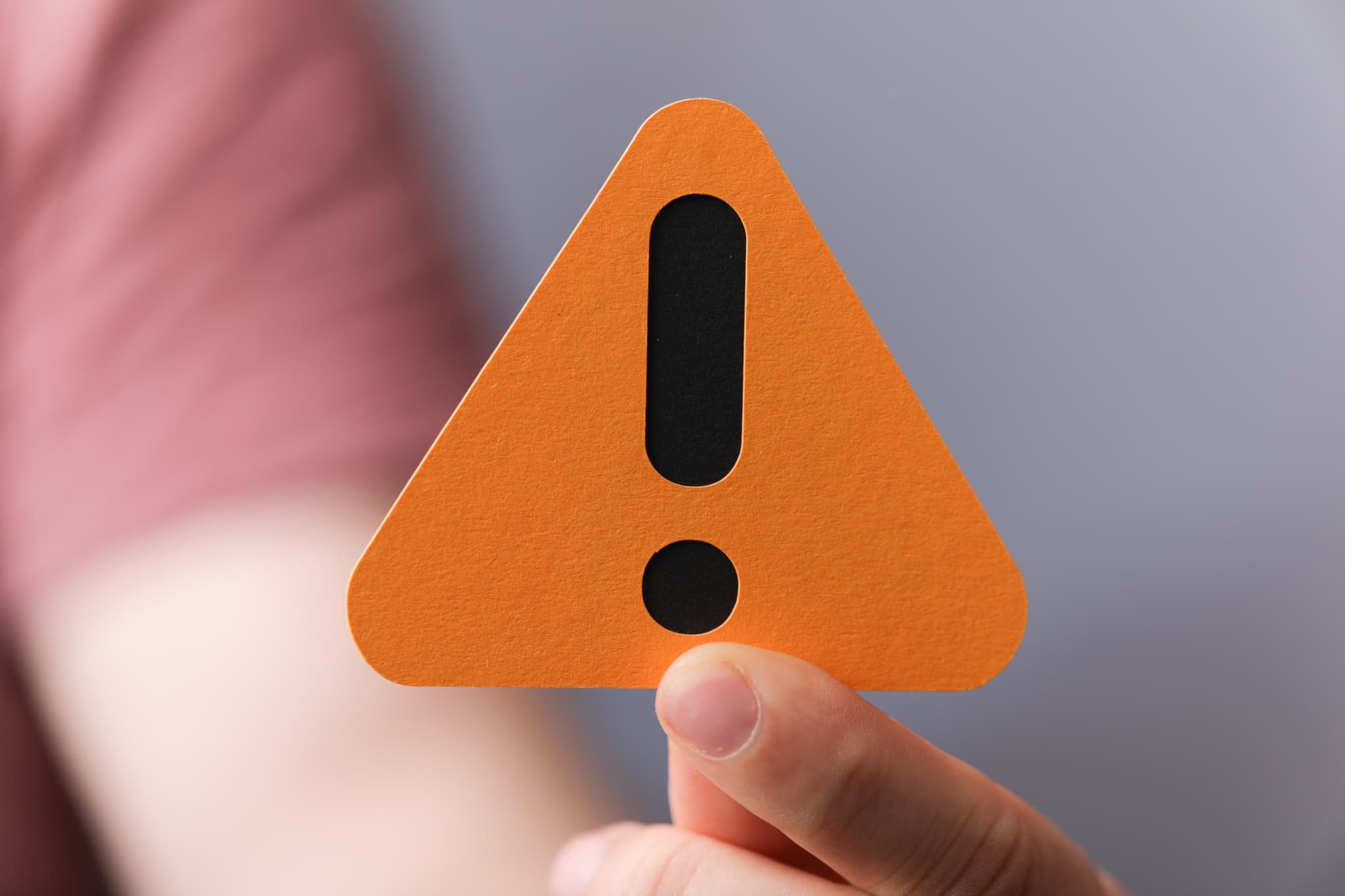 注意を促すイメージ