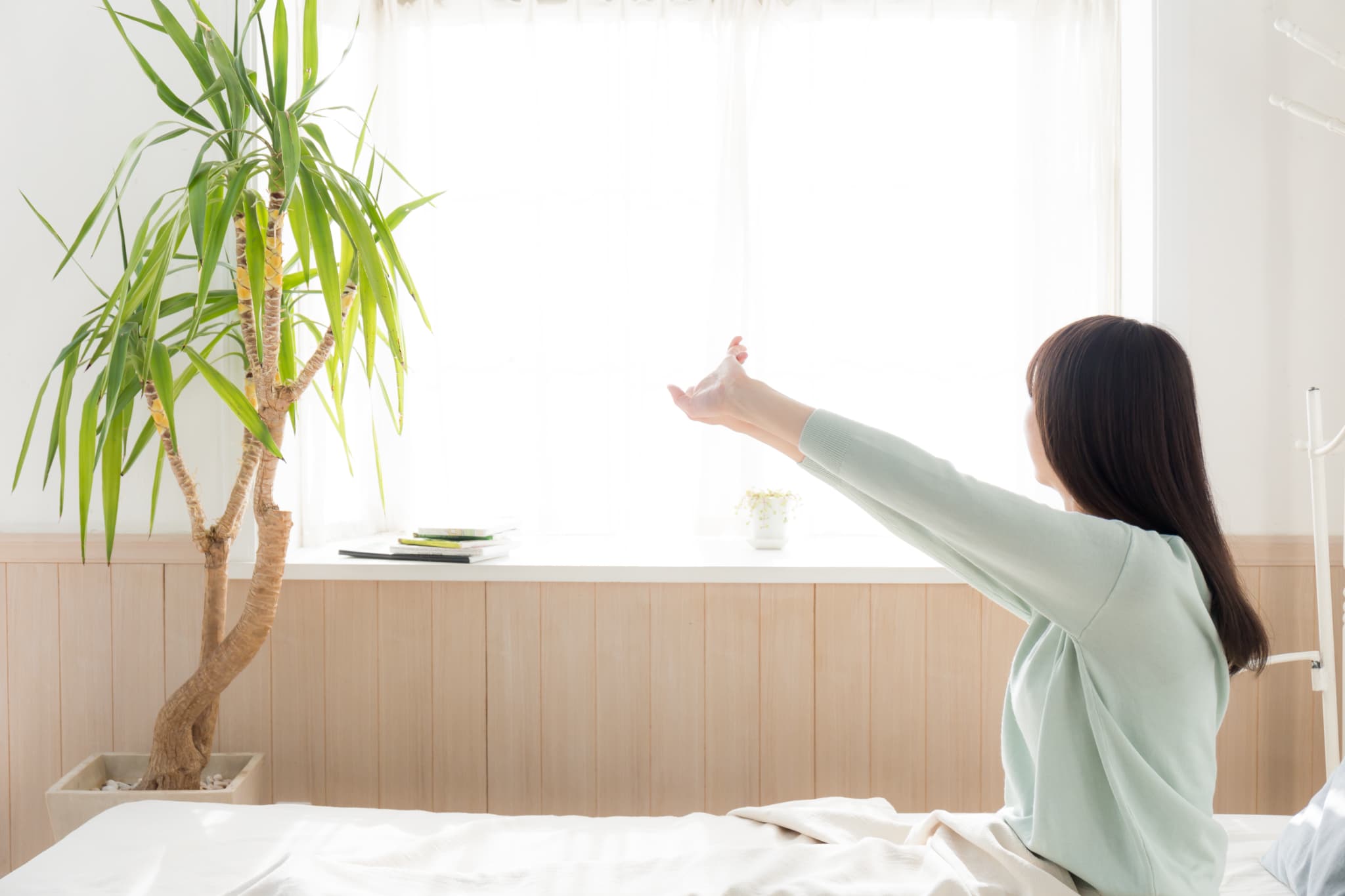 健康に過ごす女性