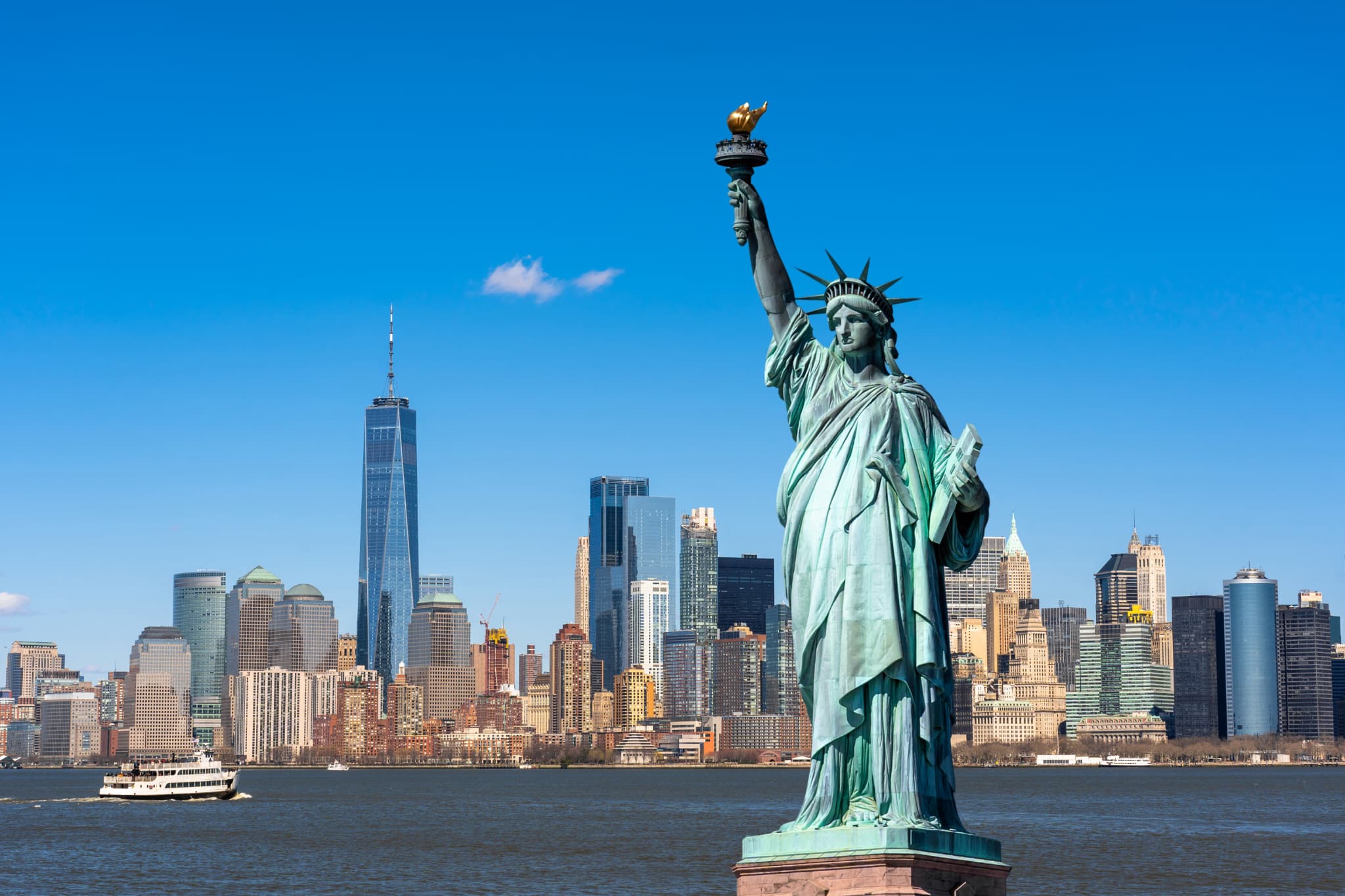 アメリカの自由の女神
