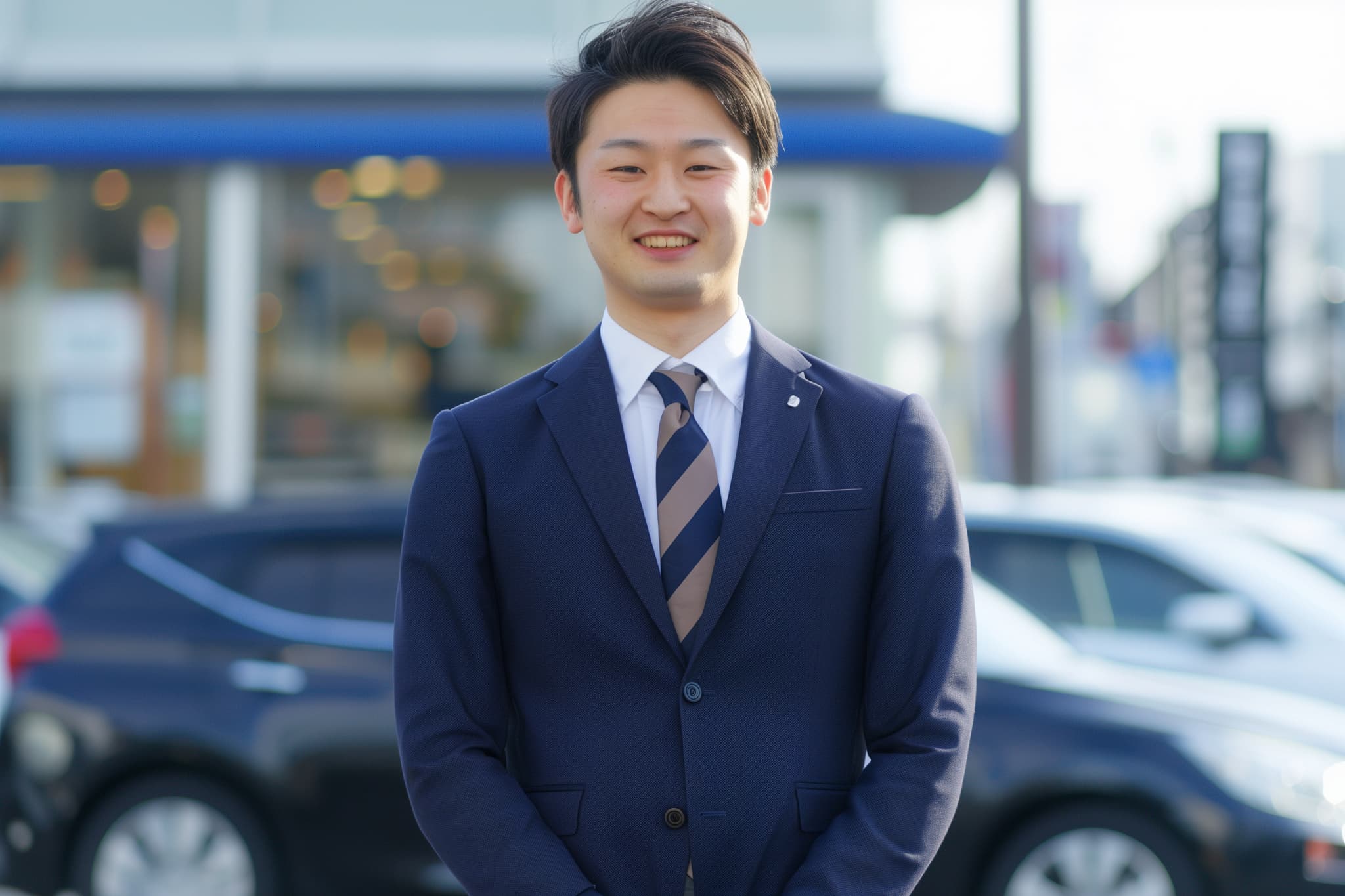 営業マンの男性
