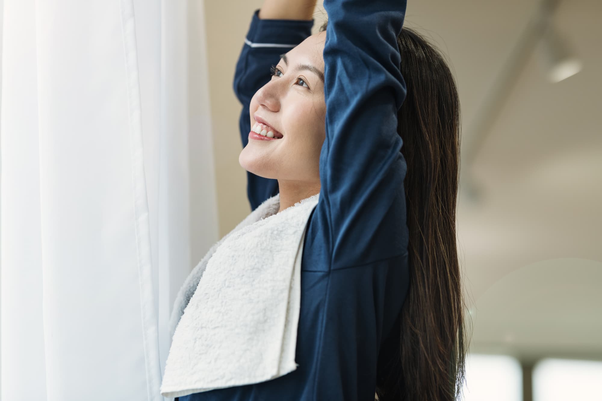 腰痛が改善した様子